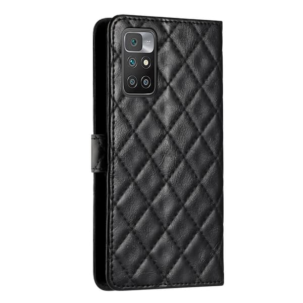 Funktionelt rombe etui med pung Black