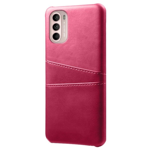 Dual Card Etui Motorola Moto G41 / G31 - Rose Pink