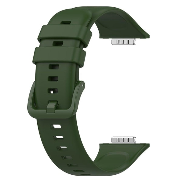 Huawei Watch Fit 2 silicone watch strap - Army Green Green