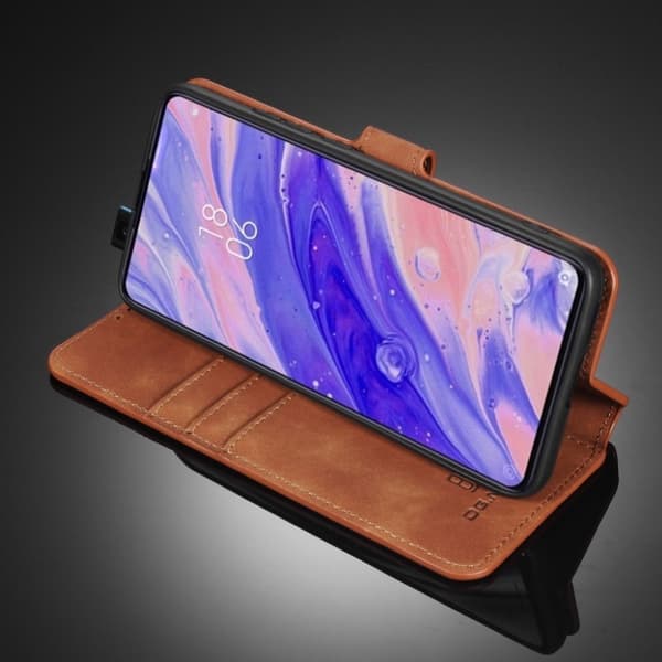DG.MING Xiaomi Redmi K30 Pro / Poco F2 Pro Retro kotelot - Ruskea Brown