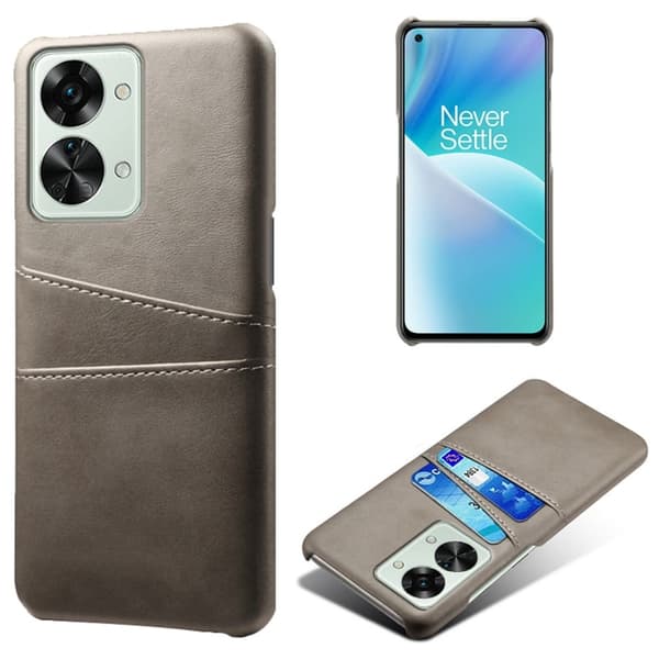 Dual Card OnePlus Nord 2T deksel - Grå Silver grey