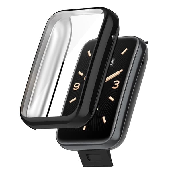 Xiaomi Mi Band 7 Pro galvaniseret cover - Sort Black