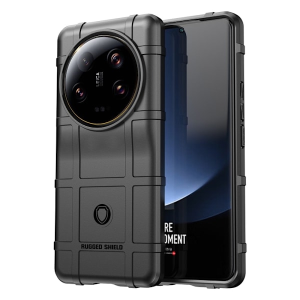 Rugged Shield Etui Xiaomi 13 Ultra - Sort Black