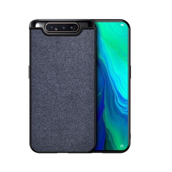 Berlin Samsung Galaxy A80 deksel - Alle Cloth / Dark Blue Blue