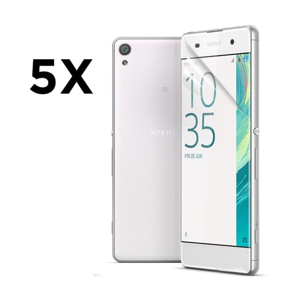 LCD Skärmskydd till Sony Xperia XA / XA Dual - 5-pack Transparent