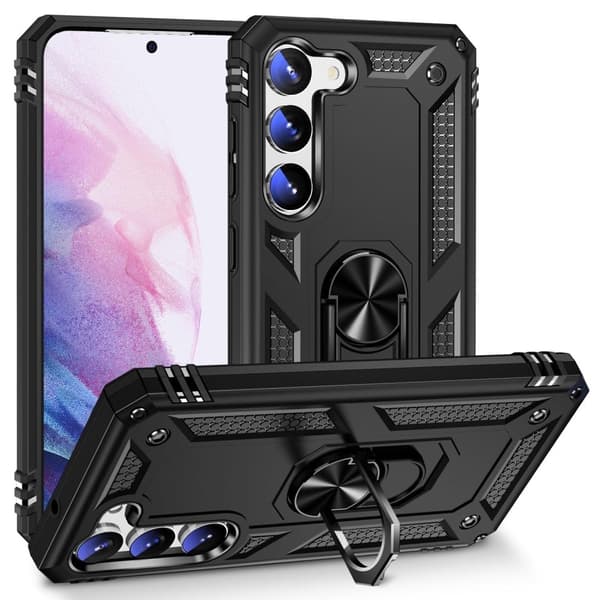 Bofink Combat Samsung Galaxy S23 Plus Etui - Svart Black
