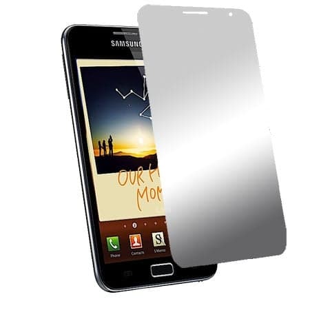 Samsung Galaxy Note Näytön suojakalvo (Peili) Silver grey