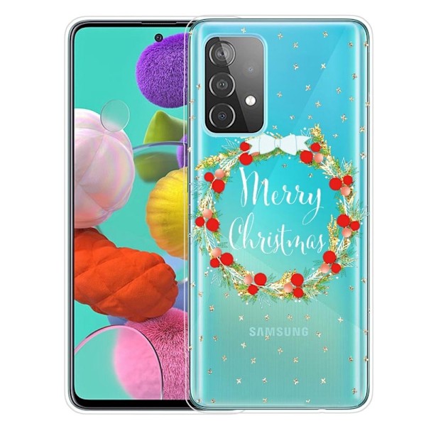 Jul Samsung Galaxy A33 5G fodral - Julkrans Röd