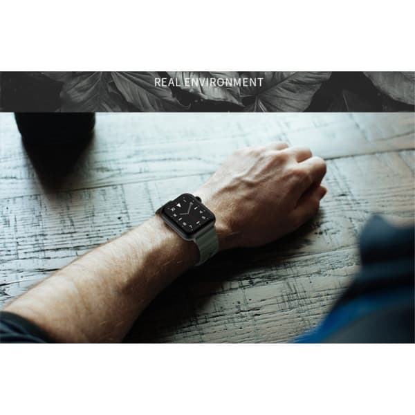 Apple Watch Series 5 / 4 40mm cool silikoneurrem - Grøn Green