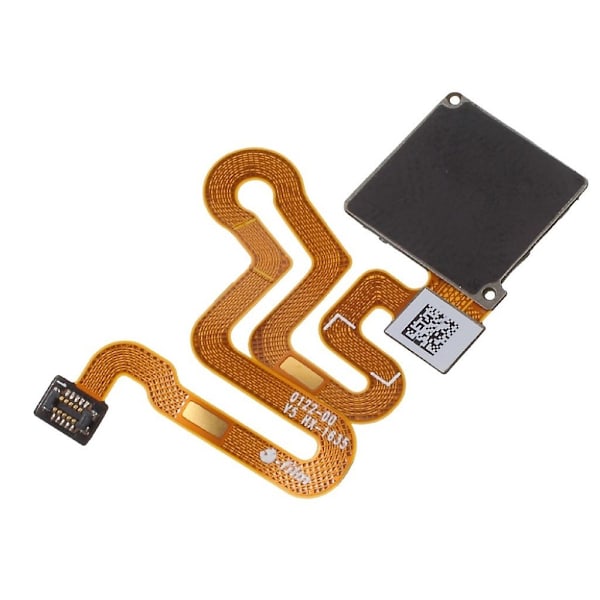 Huawei P9 Lite fingerprint knap flex kabel part - hvid White