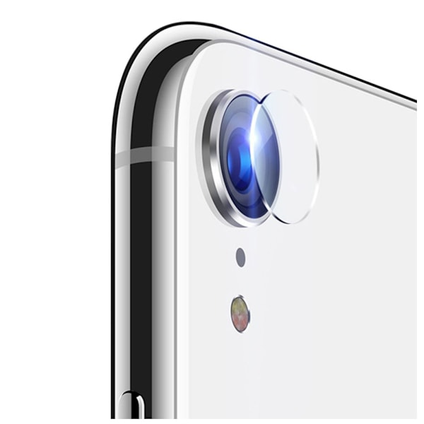 iPhone Xr HAT PRINCE suojaava karkaistu lasi suojakalvo kamera linssilla - Transparentti Transparent