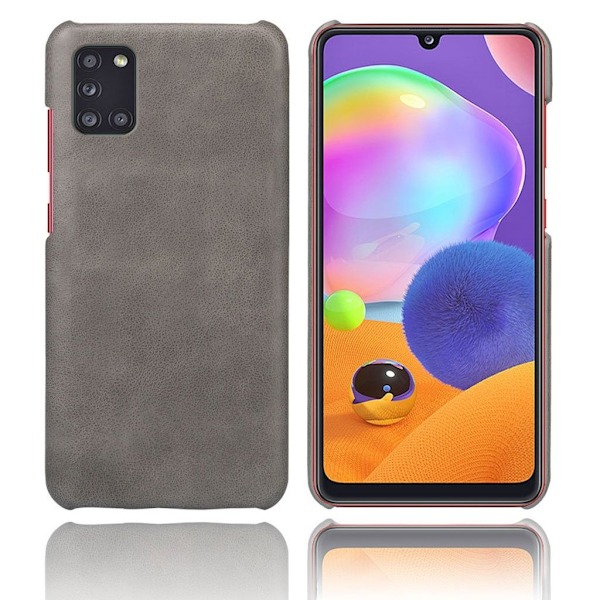 Prestige etui - Samsung Galaxy A31 - Grå Silver grey