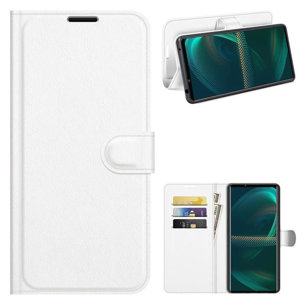 Classic Sony Xperia 5 Iii Flip Etui - Hvid White