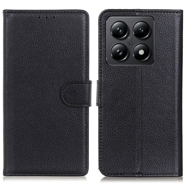 Classic Xiaomi 14T flip etui - Svart Black