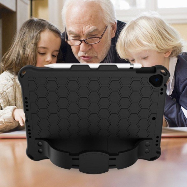 iPad 10.2 (2019) honeycomb EVA hybrid etui - Sort Black