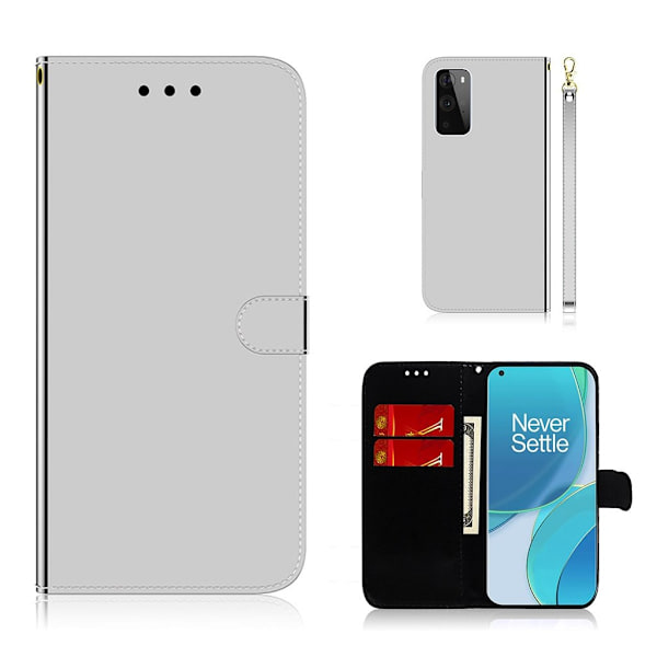 Mirror OnePlus 9 fodral - Silver/Grå Silvergrå