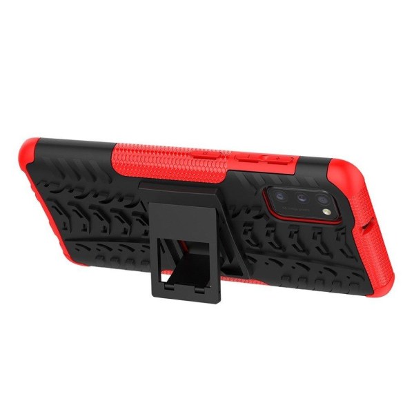 Offroad kuoret - Samsung Galaxy A41 - Punainen Red