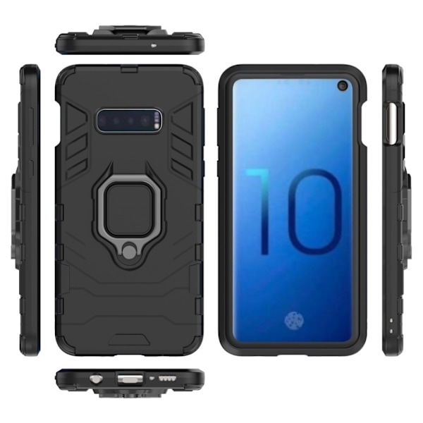 Samsung Galaxy S10e cool guard hybrid etui - Sort Black