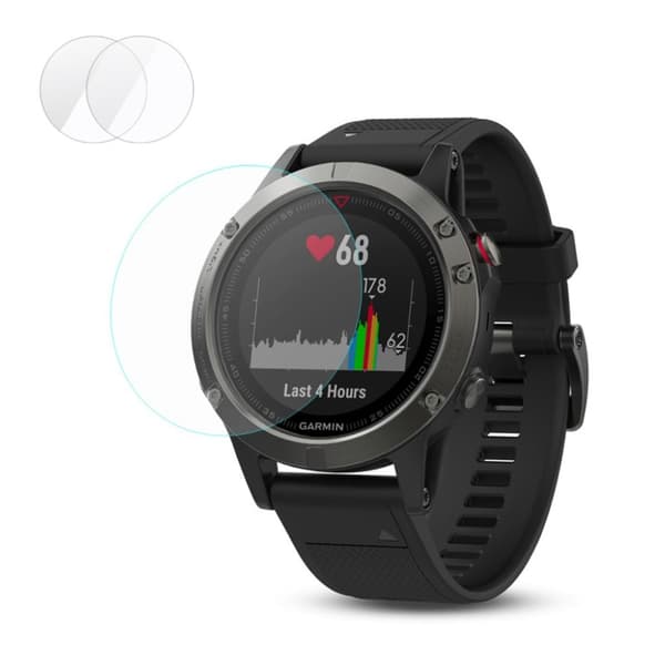 Hat Prince Garmin Fenix 5 stærk beskyttelsesskærm Transparent