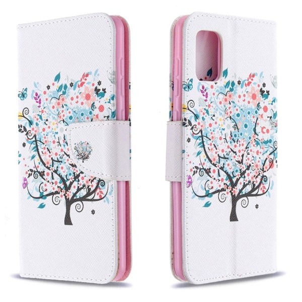 Wonderland Samsung Galaxy A31 kotelot - Kukka puu Multicolor