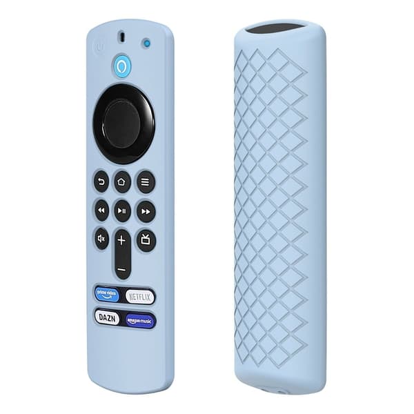 Silikonskydd för Amazon Alexa Voice Remote (3:e generationen) - Blå Blå