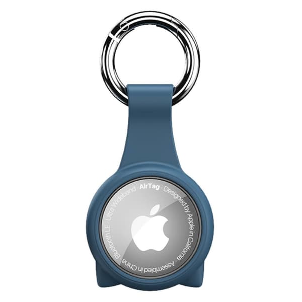 AirTags enkelt TPU-silikondeksel - Blå / Katt Blue