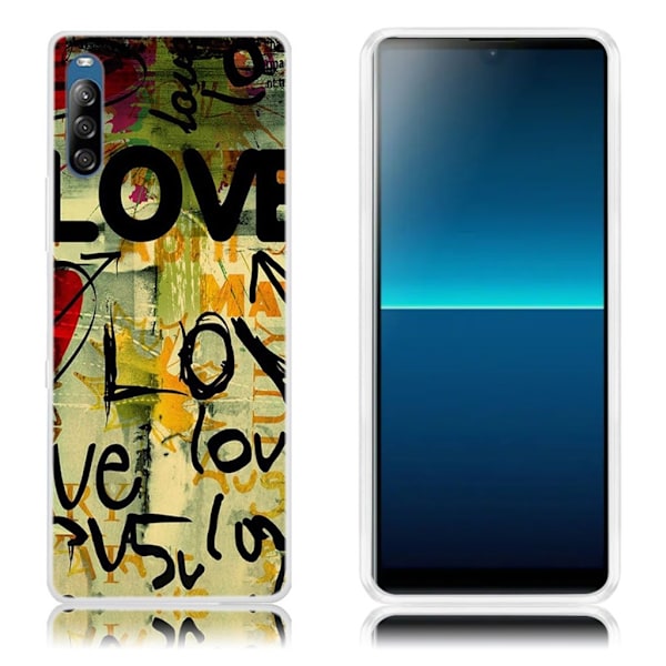 Deco Sony Xperia L4 skal - Kärleksbrev multifärg