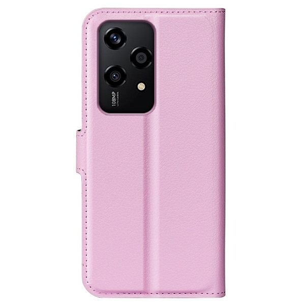 Klassisk Honor 200 Lite flip etui - Lyserød Pink