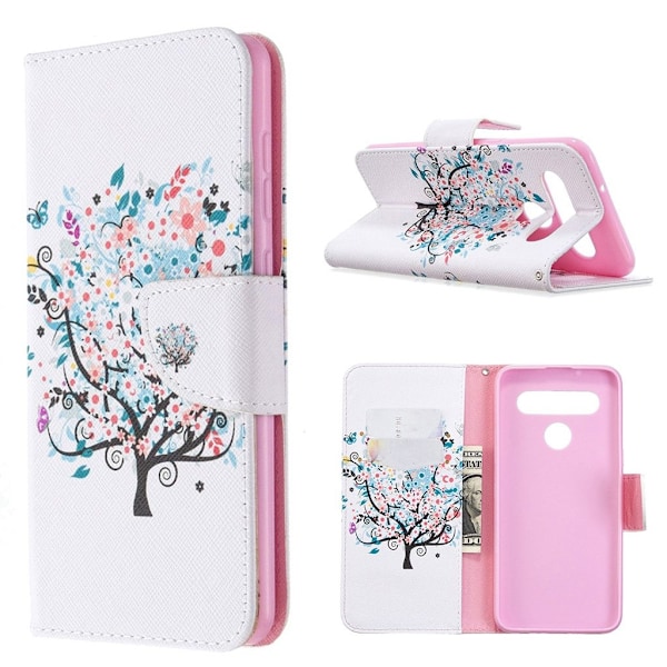 Wonderland LG K61 Etui - Blomstret Træ Multicolor