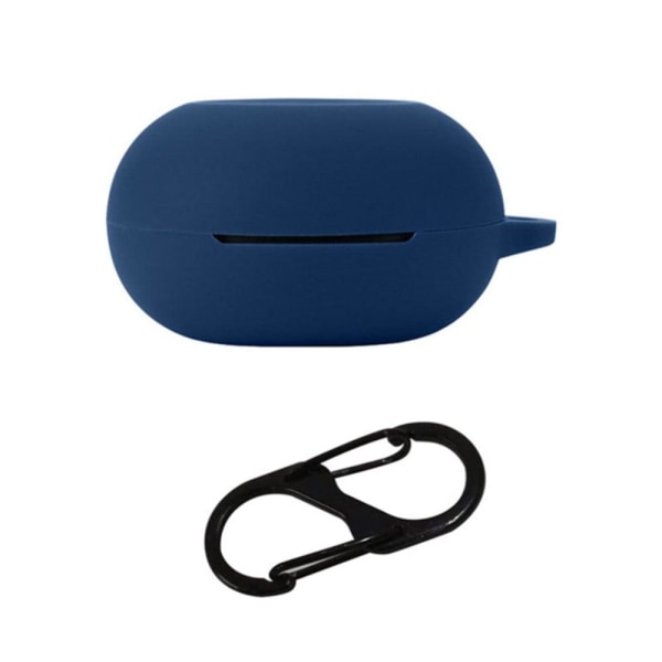 Oraimo Airbuds 3 silicone cover with buckle - Dark Blue Blå