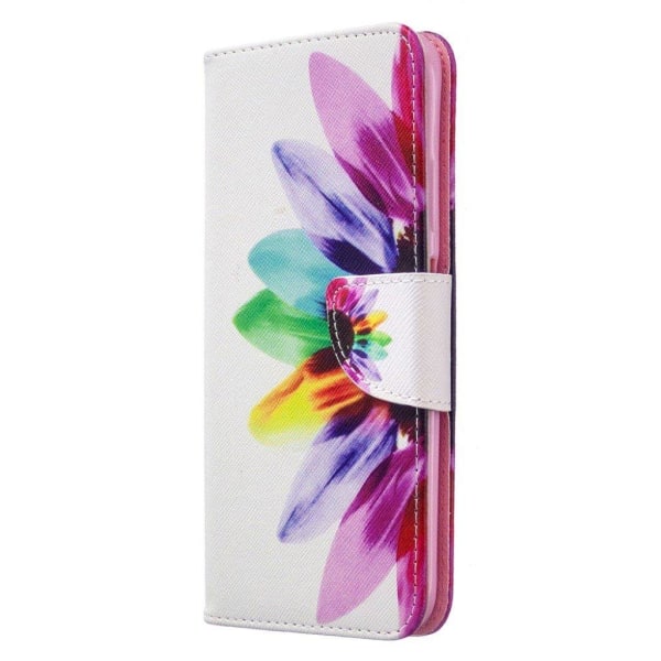 Wonderland Huawei P40 Lite / Nova 6 SE kotelot - Väritetty kukka Multicolor