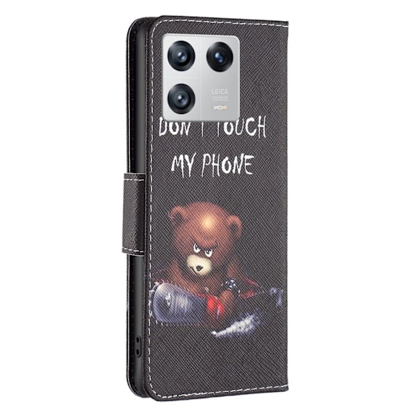 Wonderland Xiaomi 13 Flip Etui - Bjørn Black