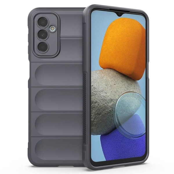 Blødt grebsformet cover til Samsung Galaxy M23 / Samsung Galaxy F23 - Sølv/Grå Silver grey
