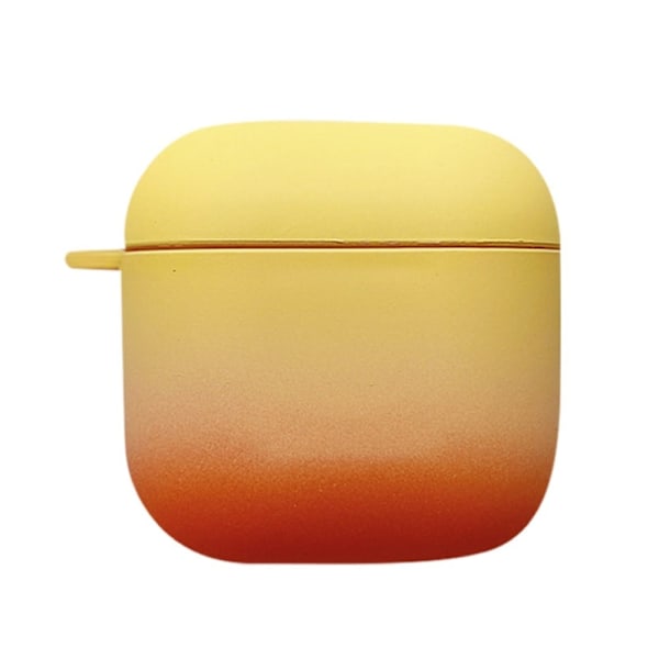 Xiaomi Redmi Buds 3 etui i gradientfarve - Gul / Orange Yellow