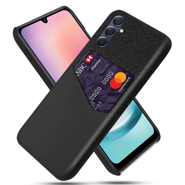 Bofink Samsung Galaxy A24 4G Kort Cover - Sort Black