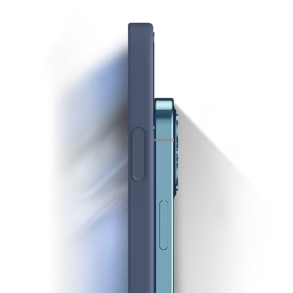 Avfaset anti-drop gummiert deksel for Xiaomi Redmi A1 - Gråblå Blue