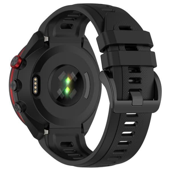 Silikonerem Garmin Approach S70 (42mm) - Sort Black