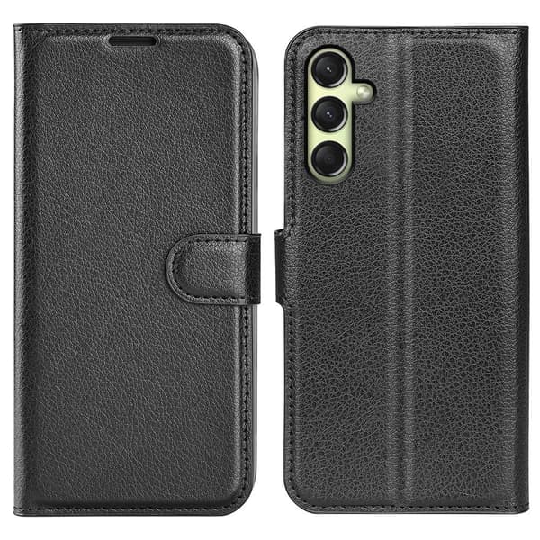 Classic Samsung Galaxy A16 flip etui - Svart Black