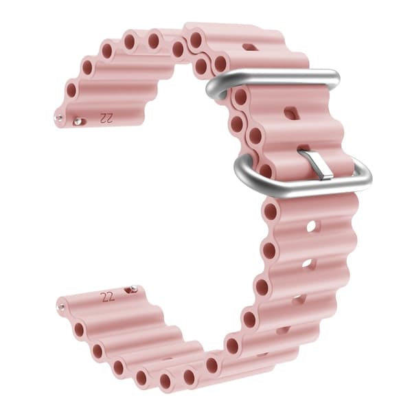 20mm universaali silikoninen ranneke - Pinkki Pink