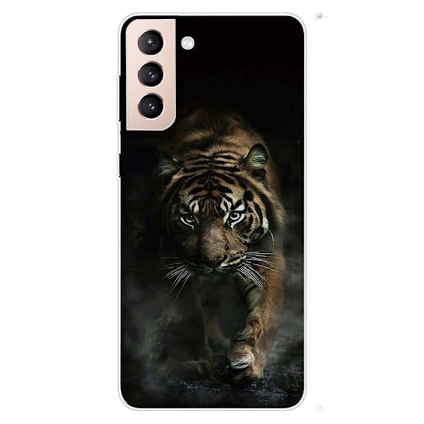Deco Samsung Galaxy S22 Etui - Tiger Multicolor