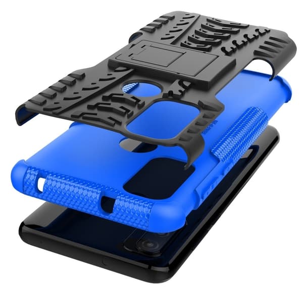 Offroad Suojakotelo Motorola G Pure - Sininen Blue