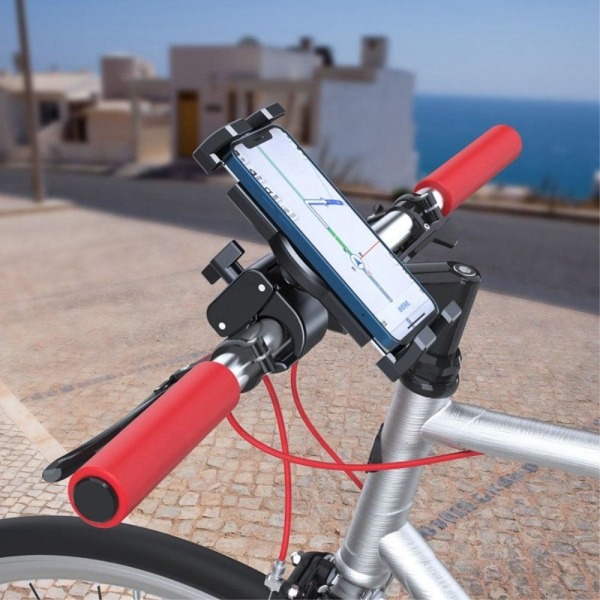 Universal bicycle phone clip holder Black