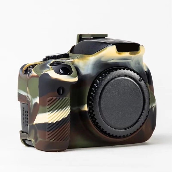 Canon EOS 600D/650D/700D silicone cover - Camouflage Brun