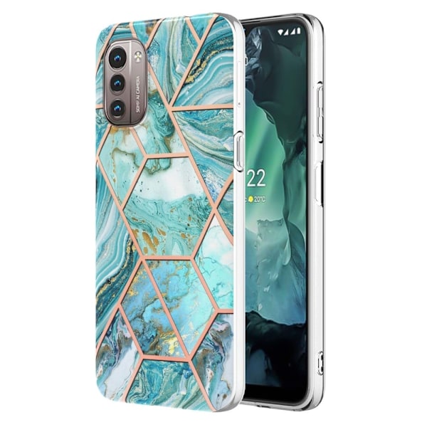 Marble design Nokia G11 / Nokia G21 cover - Blå Blue