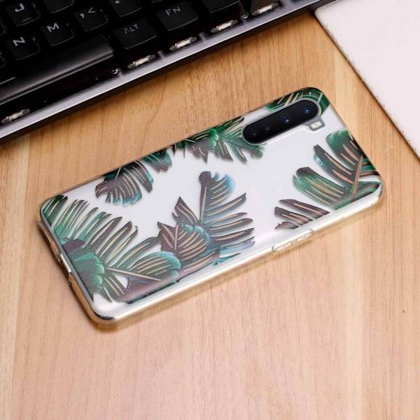 Deco Oneplus Nord Etui - Blad Green