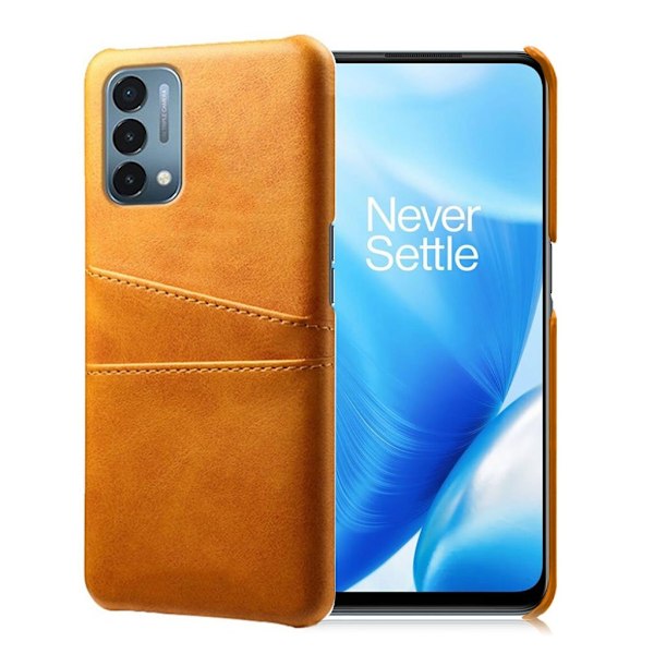 Dual Card Suojakotelo OnePlus Nord N200 5G - Oranssi Orange