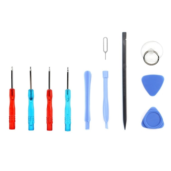 JF-8114  11-i-1 verktyg-set reparera mobiltelefon multifärg