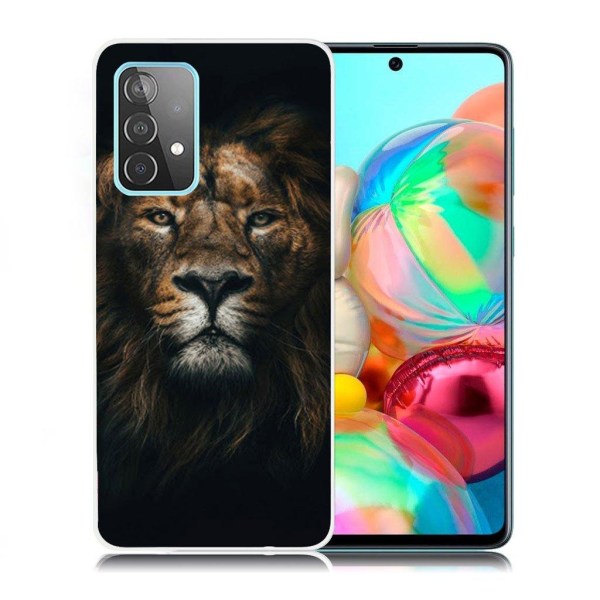 Deco Samsung Galaxy A72 5G case - Lion Brown