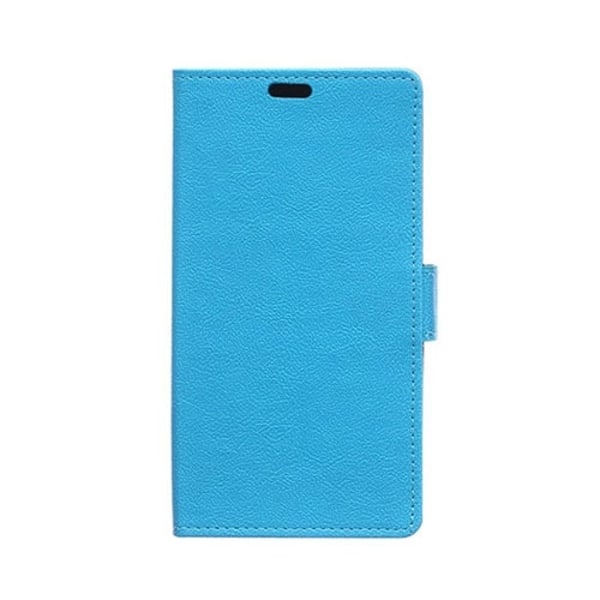 Mankell læderetui med kortholder til Huawei Y5 Y560 - Blå Blue