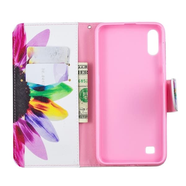 Wonderland Samsung Galaxy A10 veske - Fargerike blader Multicolor